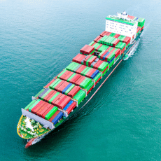 Sea freight full containers